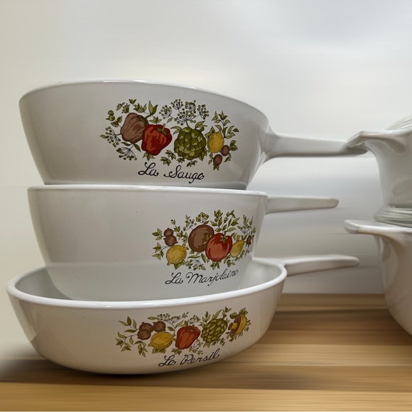 7 pc Vintage Corning ware spice of life set - Picture 3 of 13